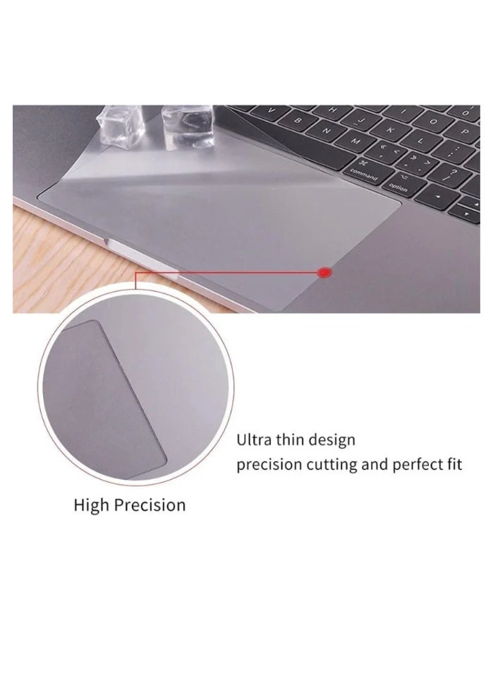 لوحة اللمس فيلم صقيع مكافحة التعرق مكافحة بصمات الأصابع فيلم شاشة لمس فيلم واقي. TPU Trackpad Protector Skin لـ MacBook Air A2179 / A2337 (13 بوصة ، حزمة من 2) - Image 5